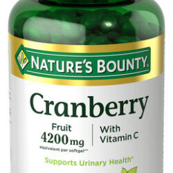 Comprimidos De Cranberry Com Vitamina C Da Nature&quots Bounty