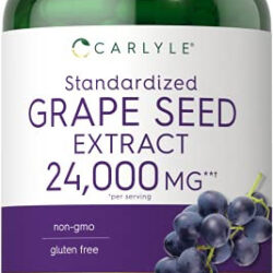 Suplemento De Extrato De Semente De Uva Carlyle 24.000 Mg 24