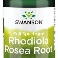 Suplemento Swanson Premium Brand Rhodiola Rosea Root 400 Mg