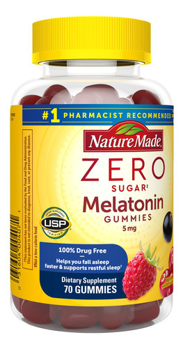 Suprimento Natural De 5 Mg De Melatonina Sleep Aid Para 70 D - Imagem 8