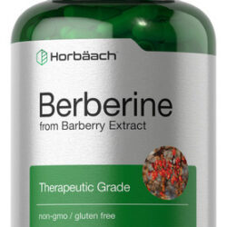 Suplemento Horbäach Berberina Hcl 500mg 120 Cápsulas