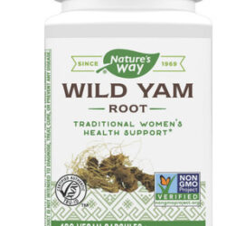 Suplemento Nature&quots Way Wild Yam Root 850 Mg 100 Cápsulas Ve