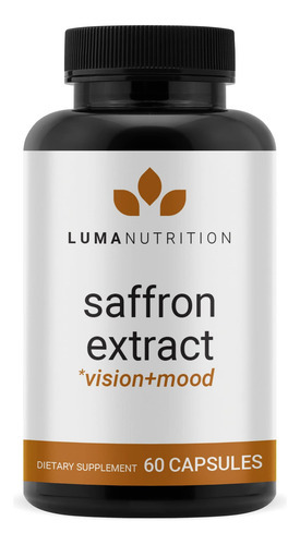 Suplementos Luma Nutrition Extrato De Açafrão 88,50 Mg 60 Cá