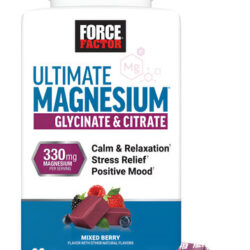 Suplemento Force Factor Ultimate Magnesium 330 Mg 60 Soft Ch