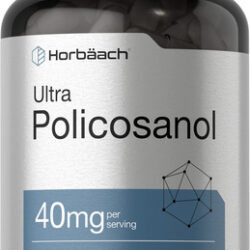 Suplemento Horbäach Policosanol 40mg 200 Cápsulas Não Transg