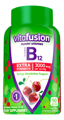Suplemento Vitafusion Extra Strength Vitamin B12 3000mcg