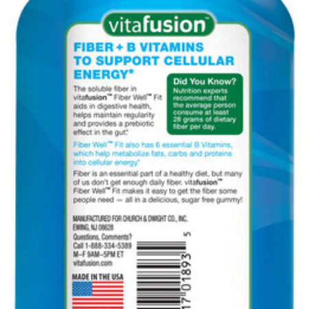 Suplemento De Gomas Vitafusion Fiber Well Fit 90 Unidades - Imagem 2