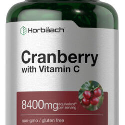 Suplemento Horbäach Cranberry Pills 8400mg Com Vitamina C