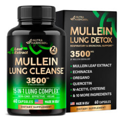 Suplemento Nutraharmony: Extrato De Folha De Verbasco, 3500m