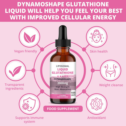 Suplemento De Glutationa Lipossomal De 2000 Mg Com Vitamina - Imagem 2