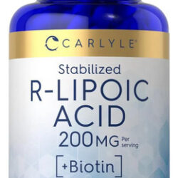 Suplemento De Ácido Carlyle R-lipóico 200mg | 60 Cápsulas Co