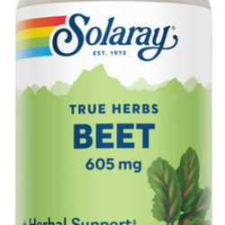 Suplemento Solaray Beet Root 605mg Cardiovascular Health