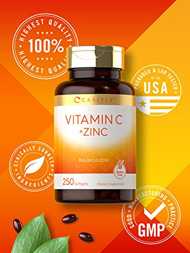 Suplemento Carlyle De Vitamina C Com 250 Cápsulas Gelatinosa - Imagem 5