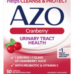 Suplemento Azo Cranberry Urinary Tract Health 50 Cápsulas