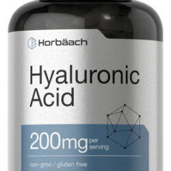 Suplemento Ácido Hialurônico Horbäach 200mg 150 Cápsulas