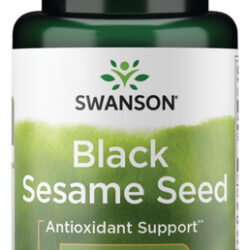 Suplemento De Semente De Gergelim Preto Swanson Full Spectru
