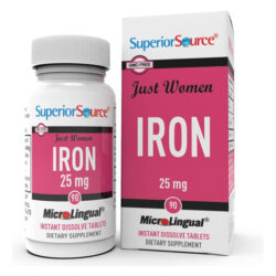 Suplemento Superior Source Just Women Iron 25 Mg 90 Comprimi