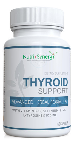 Suplemento Nutri + Synergy Thyroid Support 60 Cápsulas