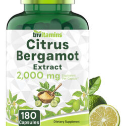 Suplemento De Vitaminas Citrus Bergamota 2000 Mg - 180 Cápsu