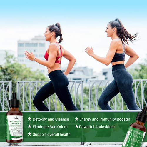 Suplemento Líquido De Clorofila Heivy Chlorophyll Drops - Imagem 6