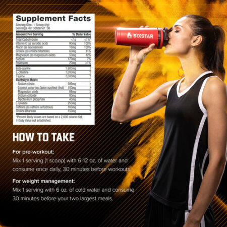 Suplemento Pré-treino Six Star Pre-workout Explosion - Imagem 5