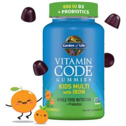 Multivitamínico Gummy Garden Of Life Kids Com Ferro+probióti
