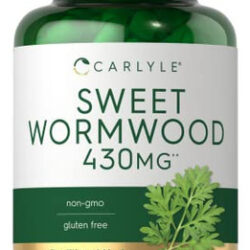 Suplemento Carlyle Sweet Wormwood 430mg 200 Cápsulas