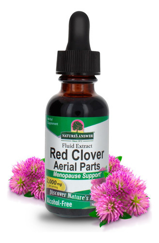 Suplemento Nature"s Answer Extrato De Trevo Vermelho 30ml De