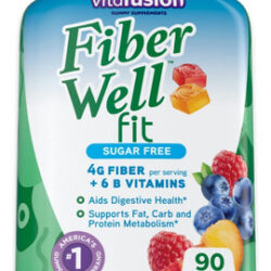 Suplemento De Gomas Vitafusion Fiber Well Fit 90 Unidades