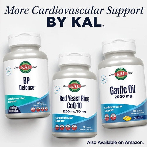 Suplemento Kal Magnesium Taurate Plus 400 Mg Com Coenzima B6 - Imagem 6