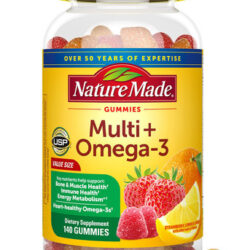 Suplemento Multivitamínico Nature Made + Omega-3 140 Gomas