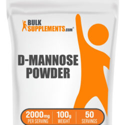 Suplemento Bulksupplements.com D-manose Em Pó 100g