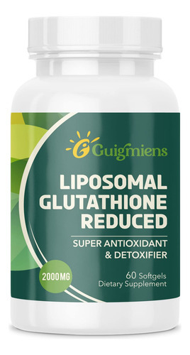 Suplemento Guigmiens Glutationa Lipossomal 2000 Mg Com Ha +