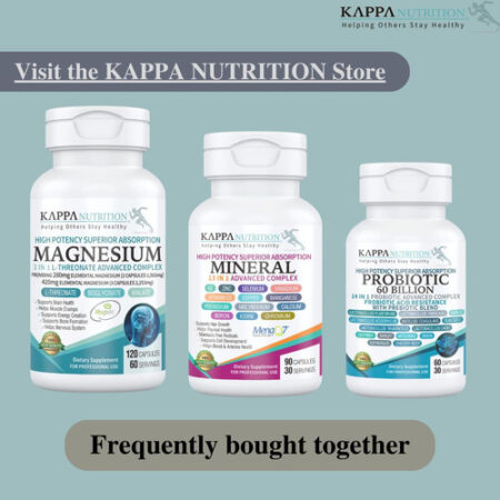 Suplemento Kappa Nutrition Magnésio 3 Em 1 L-treonato 90 C - Imagem 3