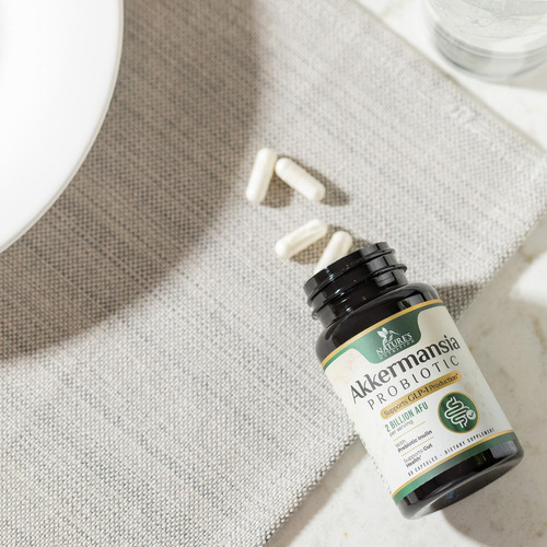 Suplemento Nature"s Nutrition Glp-1 Akkermansia 60 Cápsulas - Imagem 9