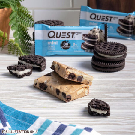 Mini Biscoitos E Cremes Protein Bars Quest Nutrition 14 Unid - Imagem 5