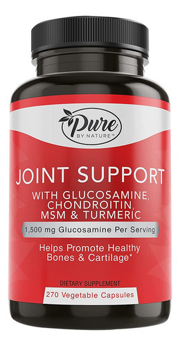 Suplemento De Glucosamina Pura Por Natureza Com Condroitina