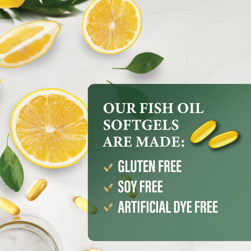Suplemento De Óleo De Peixe Nature"s Peak 2400mg Omega 3 60 - Imagem 7