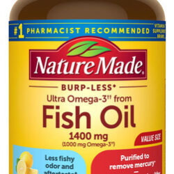 Suplemento Nature Made Burp-less Ultra Omega-3 1400mg 90 Sof