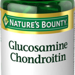Suplemento Nature&quots Bounty Glucosamina Condroitina 110 Cápsu