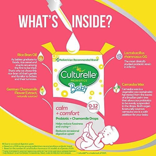 Probióticos Culturelle Baby Calm And Comfort Camomila - Imagem 3