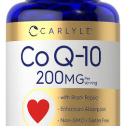 Suplemento Carlyle Coq10 200 Mg Cápsulas Gelatinosas Com Pim