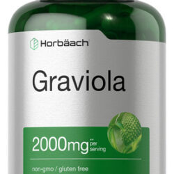 Suplemento De Extrato De Graviola Horbäach 2000mg 120 Cápsul