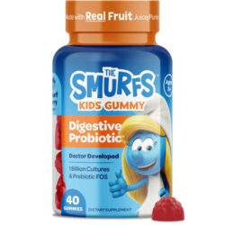 Gomas Probióticas para Crianças Smurfs - 1 Bilhão de Culturas + FOS - 40 Gomas