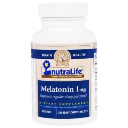 NutraLife Melatonina 1 mg 240 Comprimidos Mastigáveis