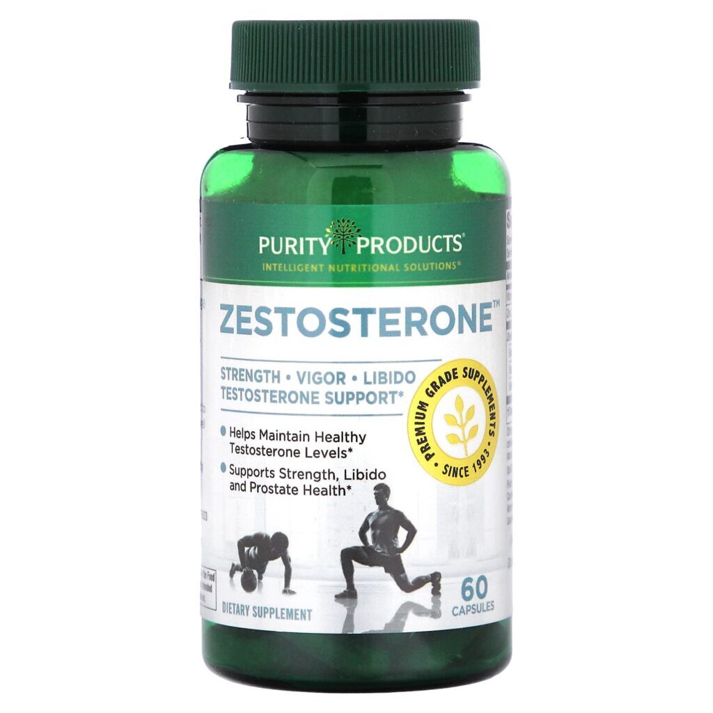 Purity Products Zestosterona 60 Cápsulas