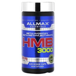ALLMAX Essentials HMB 3000 120 Cápsulas Vegetais