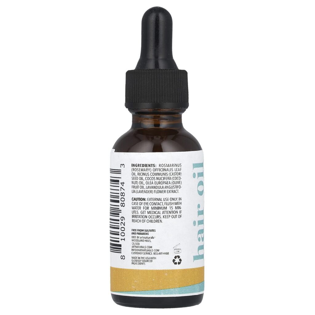 artnaturals Óleo Capilar Rícino de Alecrim 30 ml (1 fl oz) - Imagem 2