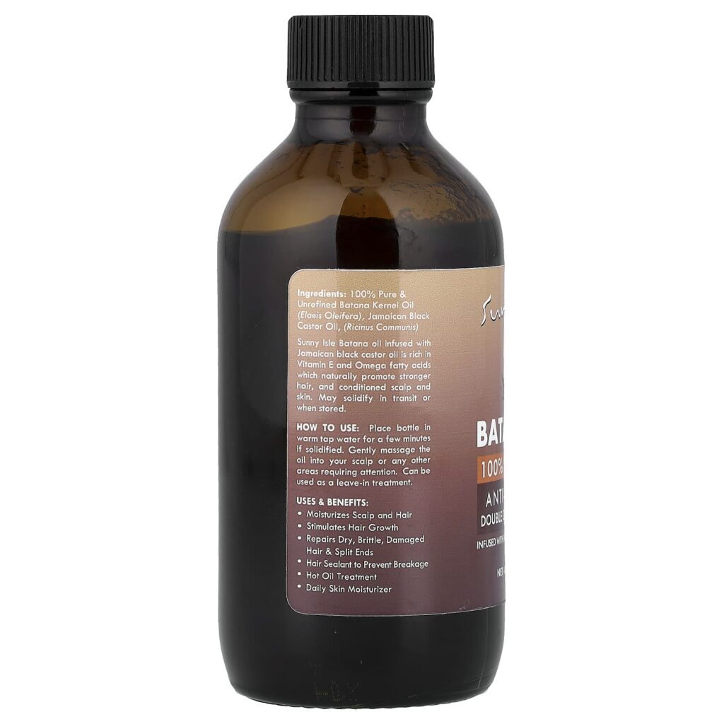 Sunny Isle Óleo de Batana Antienvelhecimento 100% Natural e Puro 1183 ml (4 fl oz) - Imagem 2