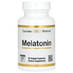 California Gold Nutrition Melatonina 3 mg 90 Cápsulas Vegetais